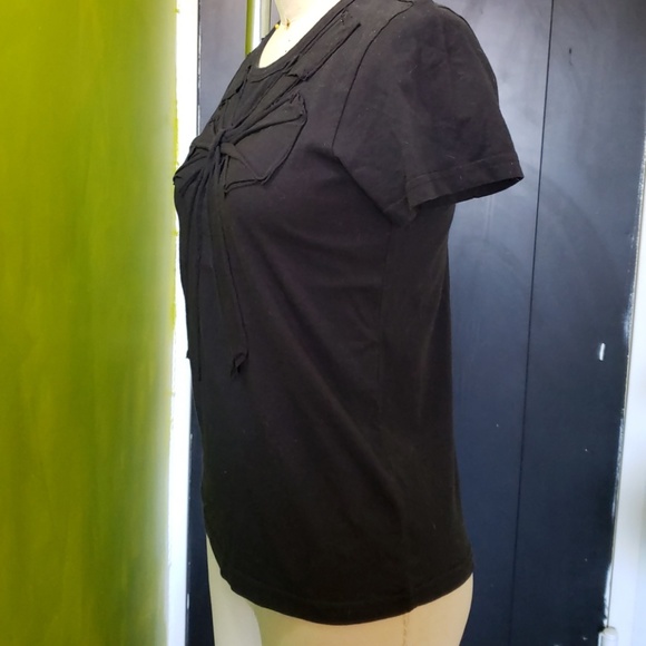 Marc Jacobs Sold Out Bow Applique Detail T-shirt - Picture 3 of 7